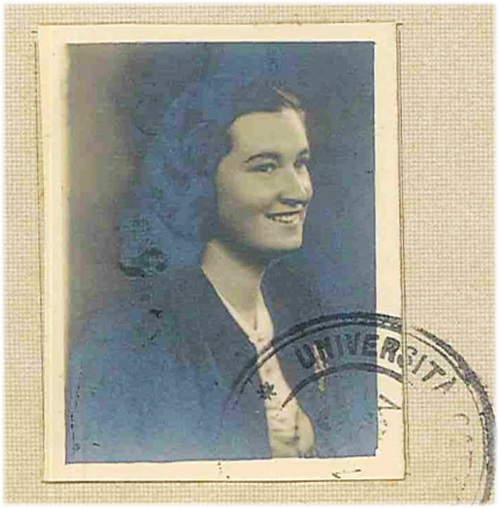 Le foto qui pubblicate sono tratte dal libretto universitario 1946-1950. Provenienza per gentile concessione dell'Archivio storico dell'Università Cattolica del Sacro Cuore, Milano.